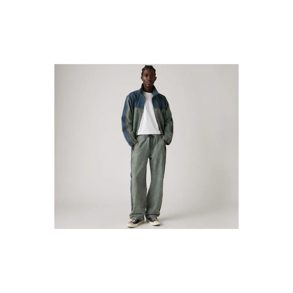 Levi's X Denim‎ Tears Track Pants Mid Indigo Wash--NWT--Men's Medium